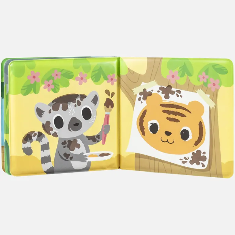 Tiger Tribe Bath Toys, Bath Book - Messy Jungle