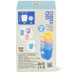 Tiger Tribe Bath Toys, Pour & Play – Animal Cups