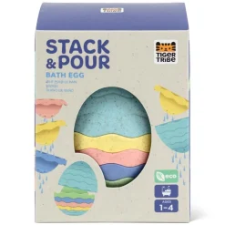 Tiger Tribe Bath Toy, Stack & Pour – Badeæg