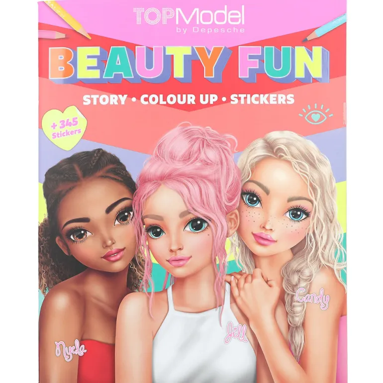 TopModel Coloring Book – Beauty Fun