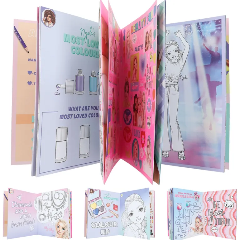 TopModel Coloring Book – Beauty Fun
