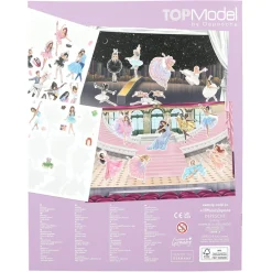 TopModel Sticker Book, Ballet