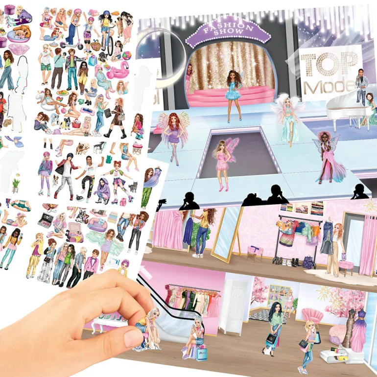 TopModel Sticker World, Sticker Book