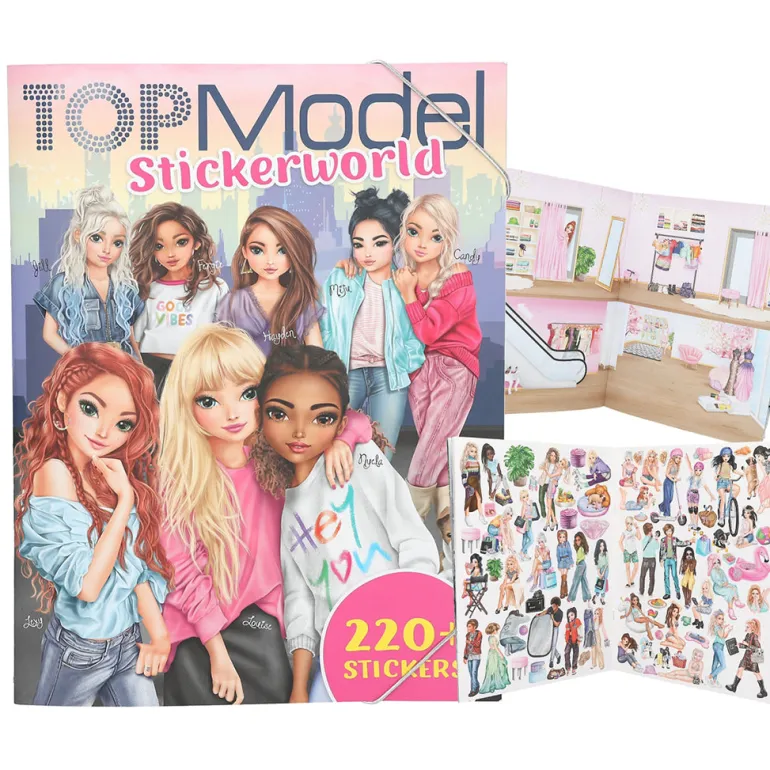 TopModel Sticker World, Sticker Book