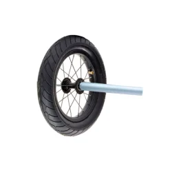 Trybike Wheel Set for Conversion from Two to Three Wheels, Black Tire