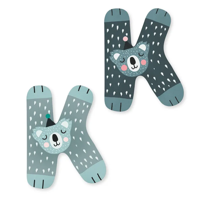 Vilac Animal Alphabet Letters, Design by Michelle Carlslund – A–Z