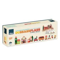 Vilac Combination Game, Oussassplass Brain Training - City