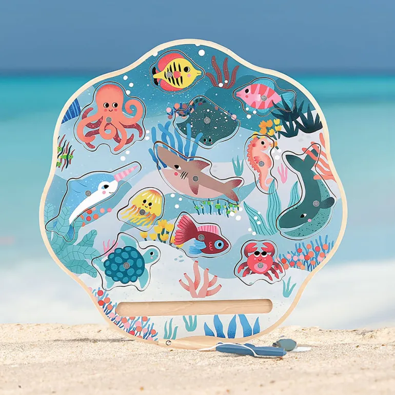 Vilac Fishing Game, Sea Creatures