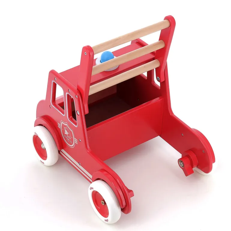 Vilac Push Cart, Fire Truck
