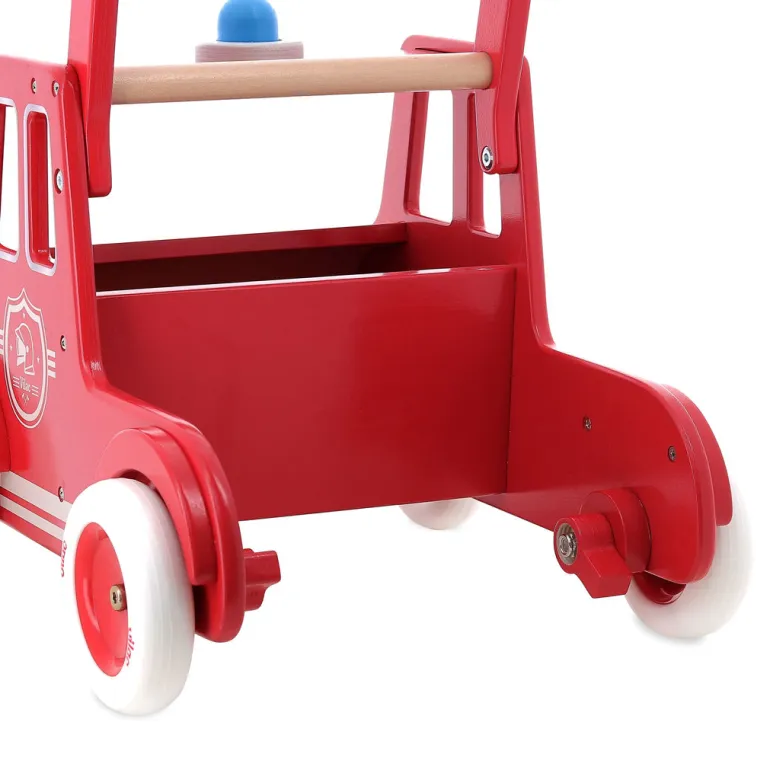 Vilac Push Cart, Fire Truck