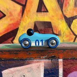 Vilac - Vintage Race Car - Old Sport - Turquoise