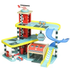 Vilac Wooden City Car Garage, Large