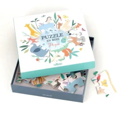 Vilac Wooden Jigsaw Puzzle, 24 Pieces, World