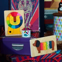Vilac Wooden Puzzle, Dog by Andy Westface