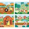 Vilac 4 Wooden Puzzles – Life on the Farm