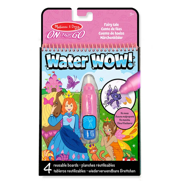 Water Wow – Reusable Water Painting Book with Fairy Motifs