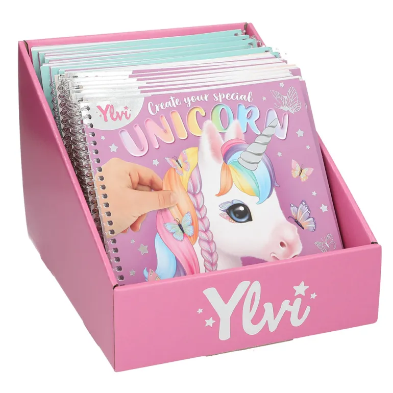 Ylvi Create Your Special Unicorn, Sticker Book
