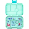 Yumbox Lunchbox with 6 Compartments, Original - Serene Aqua / Paris Tray
