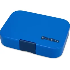 Yumbox Lunchbox with 4 Compartments, Panino, Dino - Surf Blue