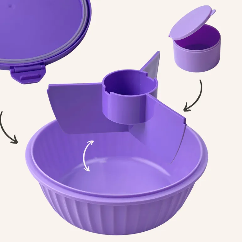 Yumbox Poke Bowl, Maui Purple