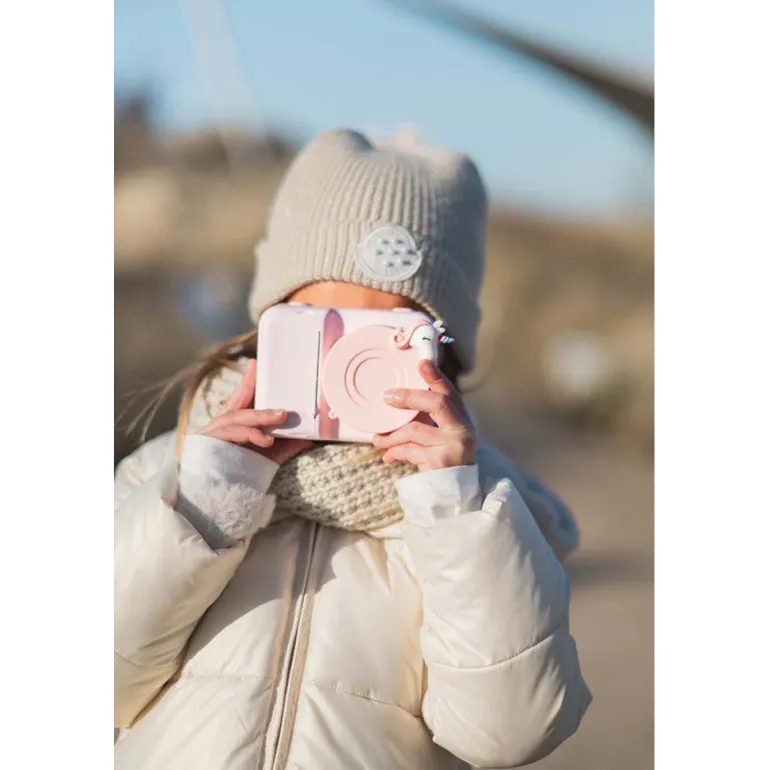 ZooFamily, Zoo Print, 3-in-1 Camera with Instant Print, Ages 5–11 – Unicorn